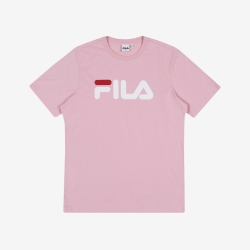 Fila Linear Logo Női Rövid Ujjú Póló Rózsaszín | HU-26081